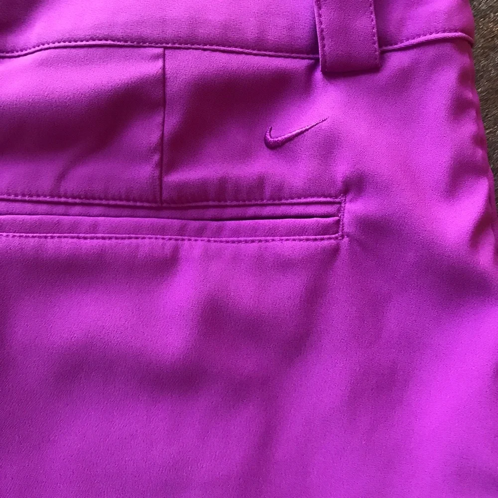 Nike Golf Purple Shorts Size M 8 - Picture 4 of 6